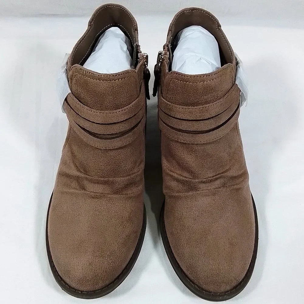 Dr. Scholl's Jenna Women's Ankle Boots-Stucco-Size 6 Medium-Bootie-Comfy-NIB - Picture 2 of 6